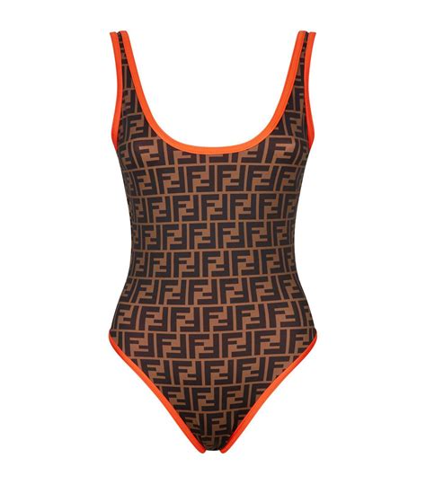 fendi swim shorts men's|orange fendi bikini.